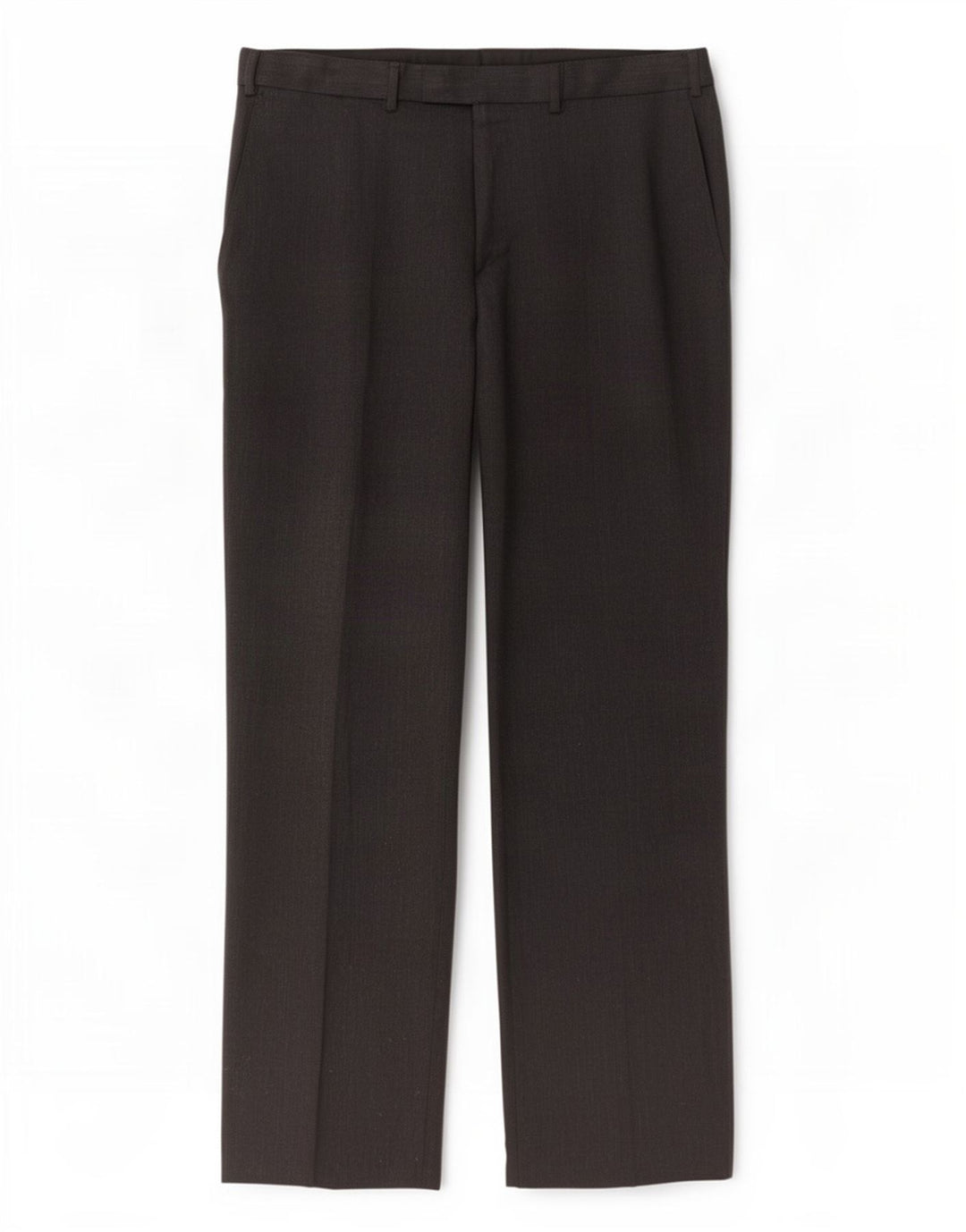 Gerade Herren-Anzughose von Marks & Spencer, W36, L31, grau, Polyester