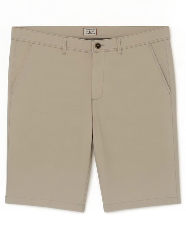 Jack & Jones Herren Regular Chino Shorts 2XL W42 Beige Baumwolle
