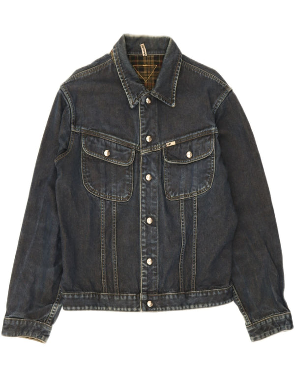 Meltin' Pot Herren Jeansjacke UK 36 Small Marineblau