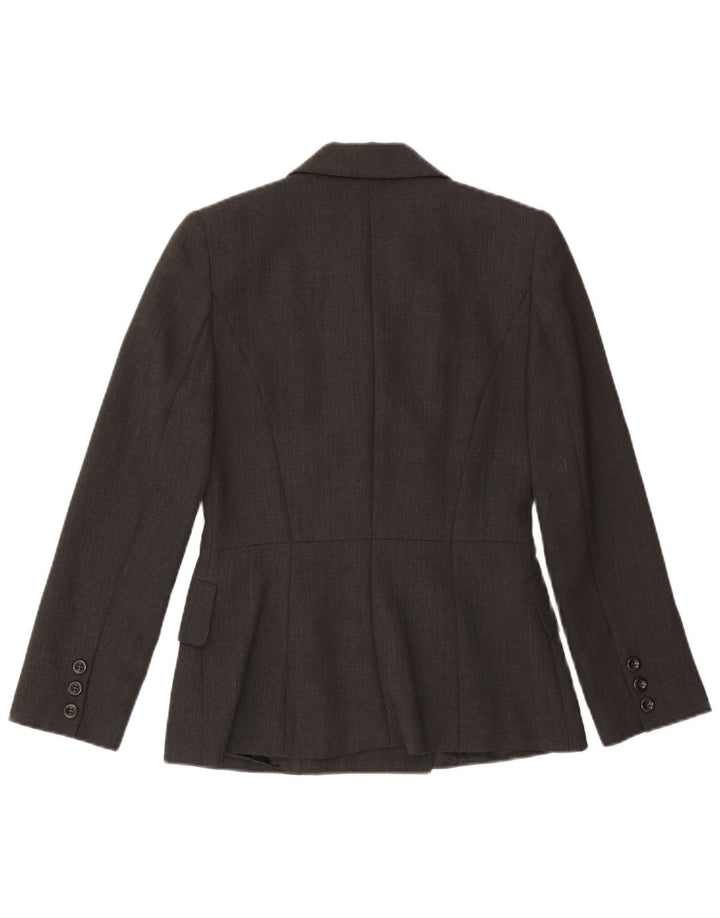 SPORTSTAFF Zweireihiger Damen-Blazer IT 44 aus mittelgrauer Wolle