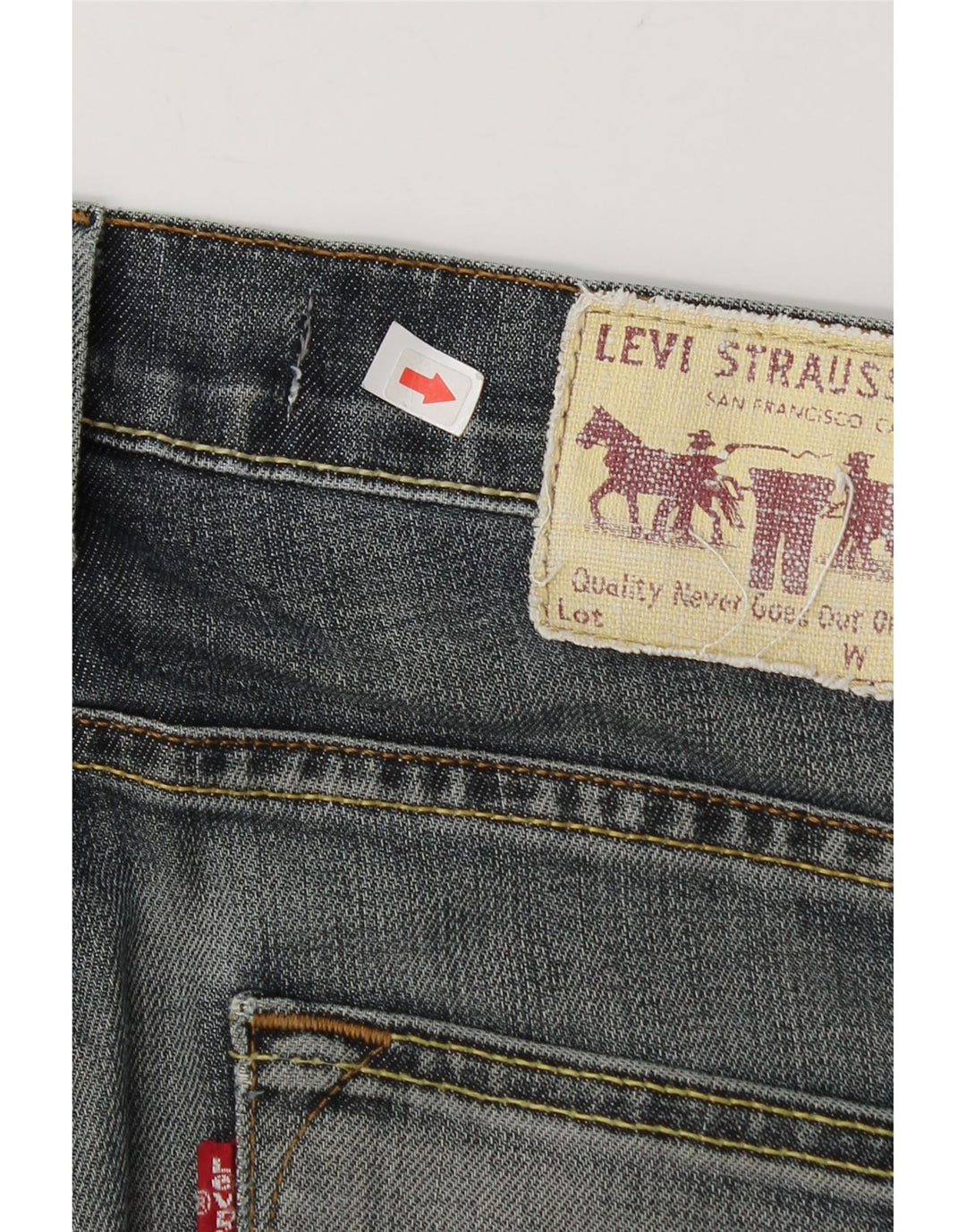 Levi's Herren 504 Straight Jeans W30 L31 Marineblau