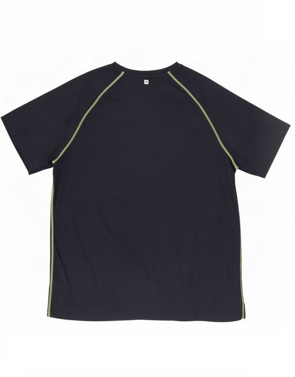 Mountain Warehouse Mens T-Shirt Top XL Navy Blue Polyester