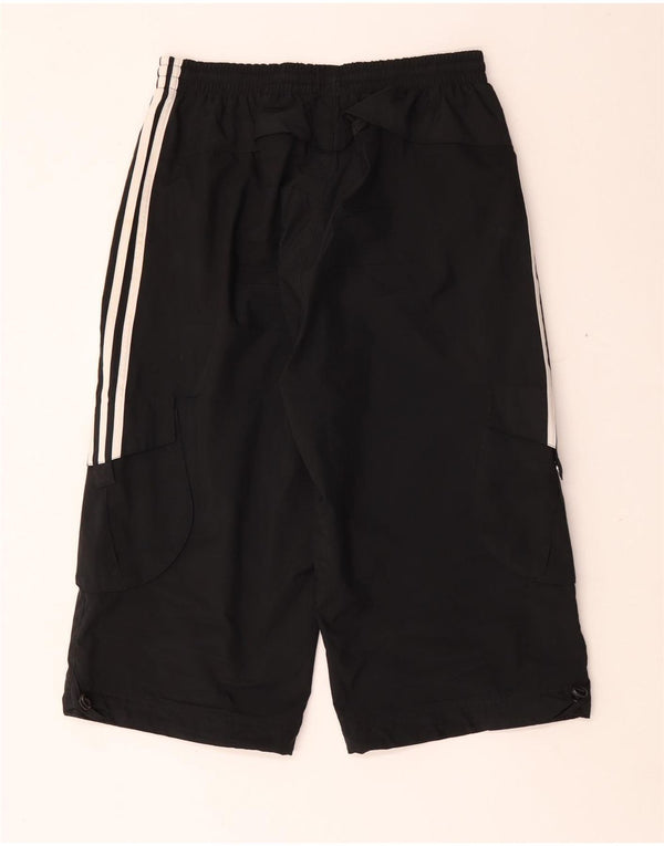 Adidas Herren Bermuda Sport Shorts Small Schwarz Polyester