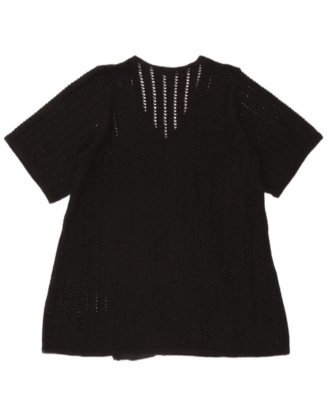 Zara Damen-Blusenoberteil in Übergröße, Gr. 10, Größe S, Schwarz, Polyester
