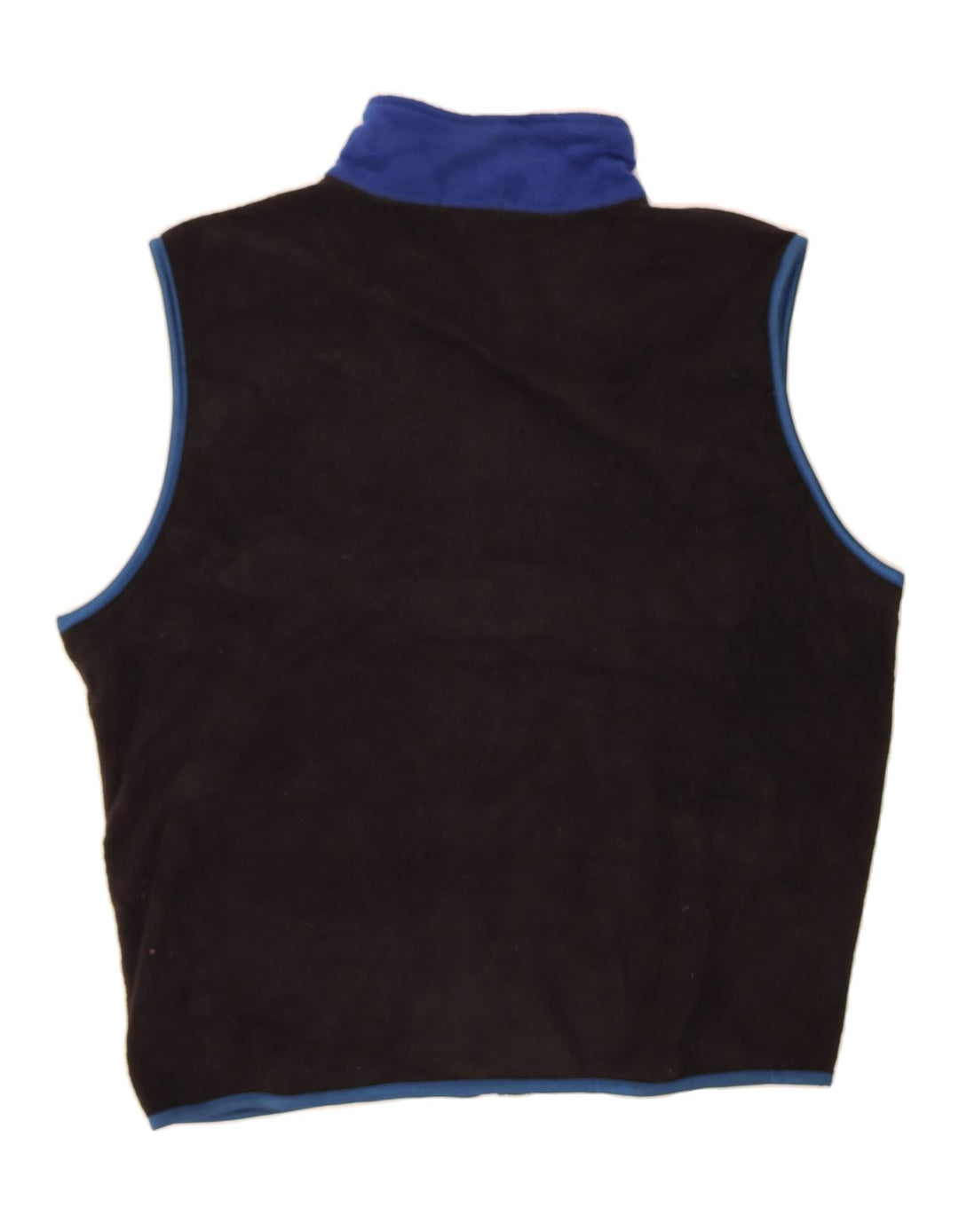 IZOD Mens Fleece Gilet UK 40 Large Black Polyester Vintage Izod and Second-Hand Izod from Messina Hembry 