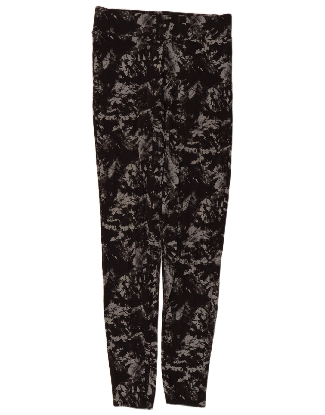 Marks & Spencer Damen Leggings UK 8 Small Graue Batik-Viskose