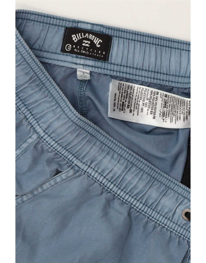 Billabong Herren-Badeshorts, klein, blau, Polyester