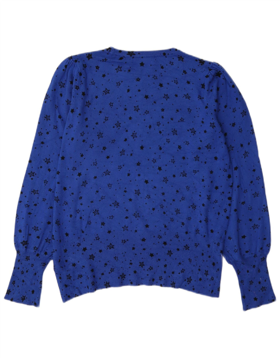 Marks & Spencer Damen-Pullover mit U-Boot-Ausschnitt, Gr. 14, Mittelblau