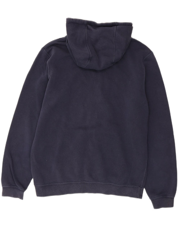 Nike Herren-Kapuzenpullover mit Grafik, mittelblaue Baumwolle