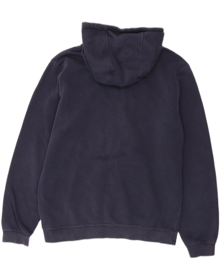 Nike Herren-Kapuzenpullover mit Grafik, mittelblaue Baumwolle