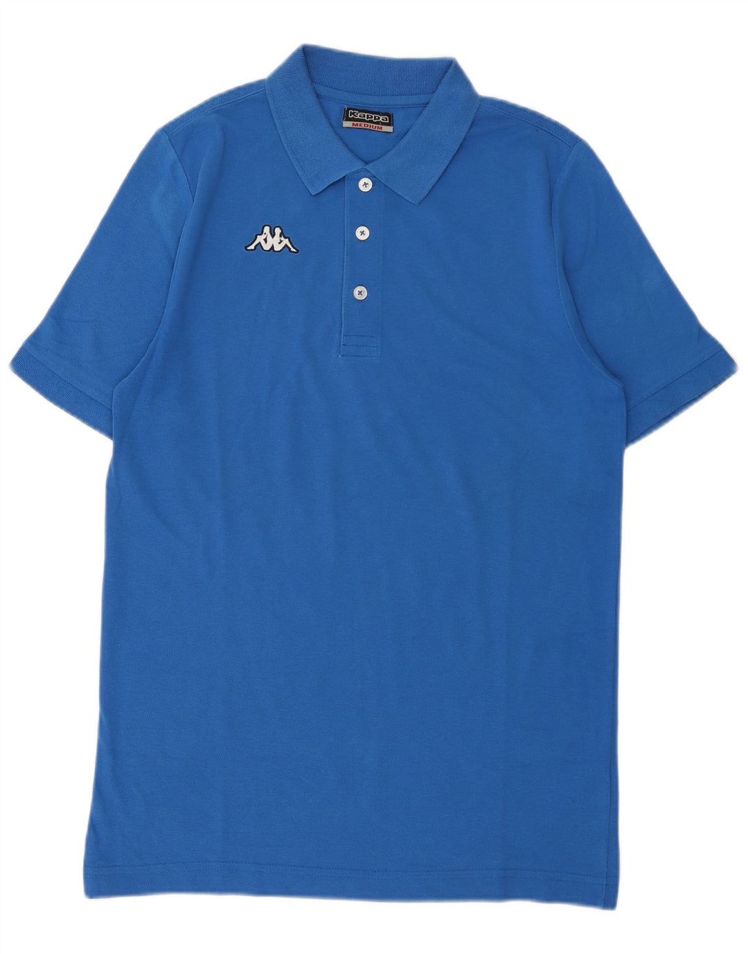 KAPPA Herren Poloshirt mittelblaue Baumwolle