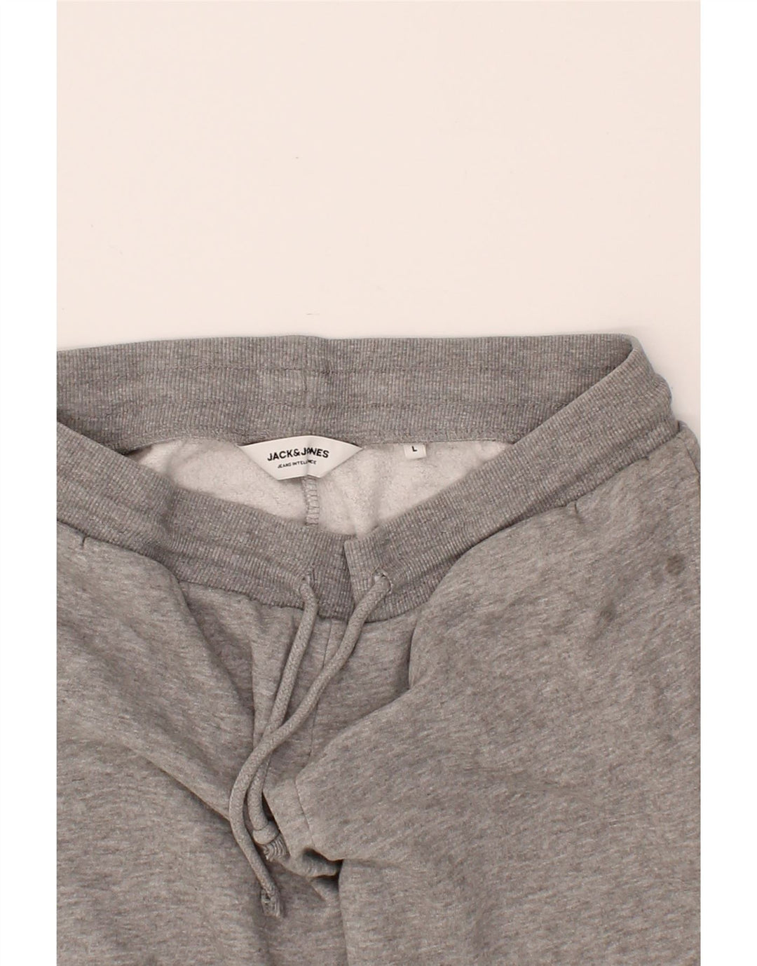 JACK & JONES Mens Tracksuit Trousers Joggers Large  Grey Cotton Vintage Jack & Jones and Second-Hand Jack & Jones from Messina Hembry 