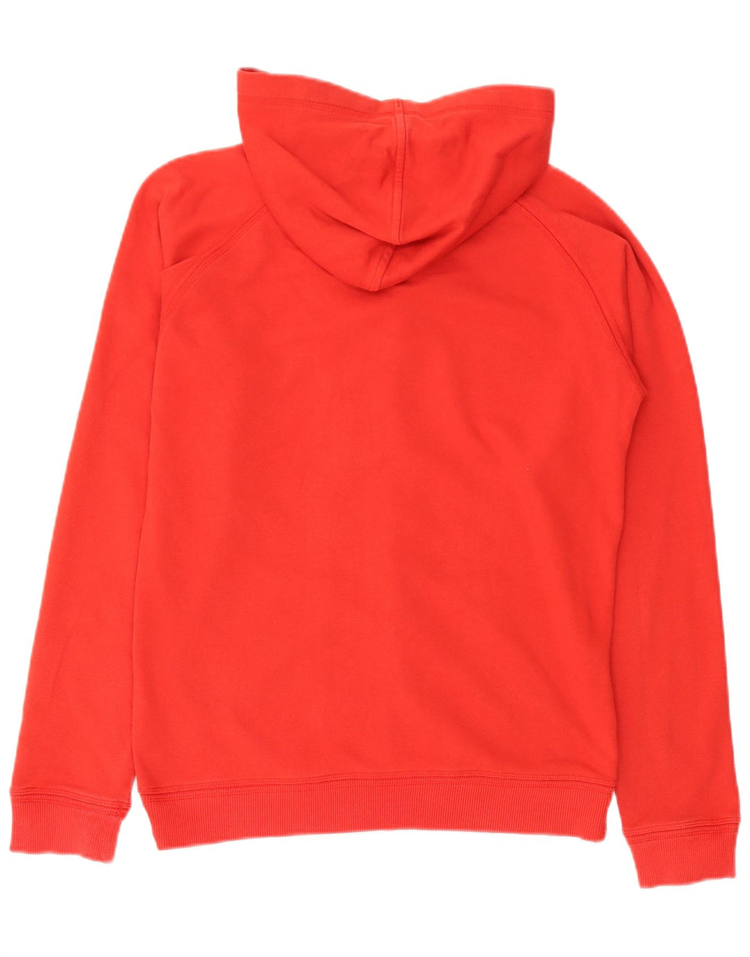 Asics Herren-Kapuzenpullover mit Reißverschluss, mittelrote Baumwolle