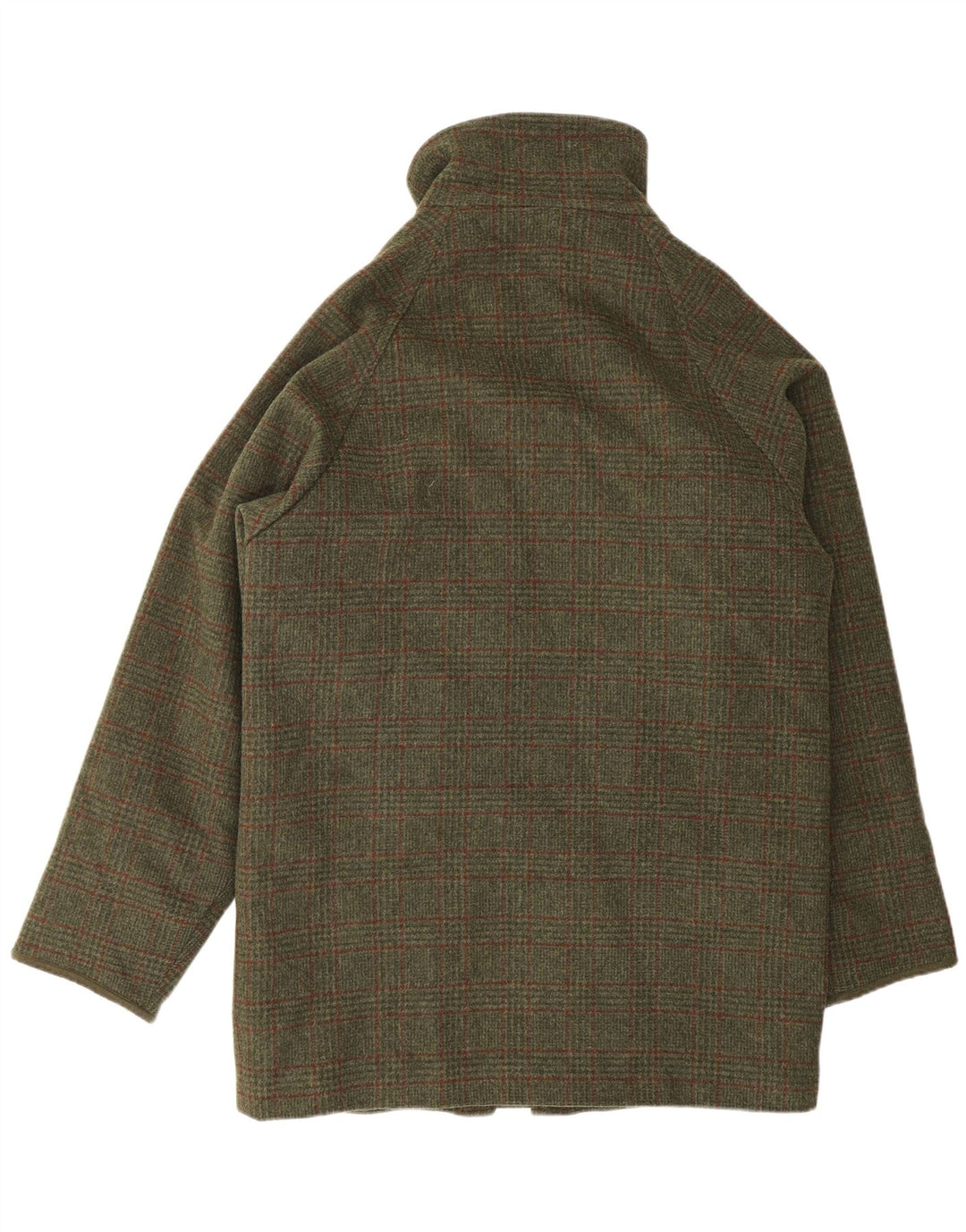 Barbour Herren-Utility-Jacke UK 38 Medium Khaki Plaid Wool