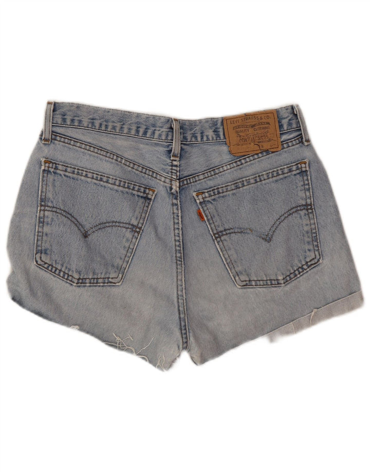 Levi's Damen-Jeansshorts W33, große blaue Baumwolle