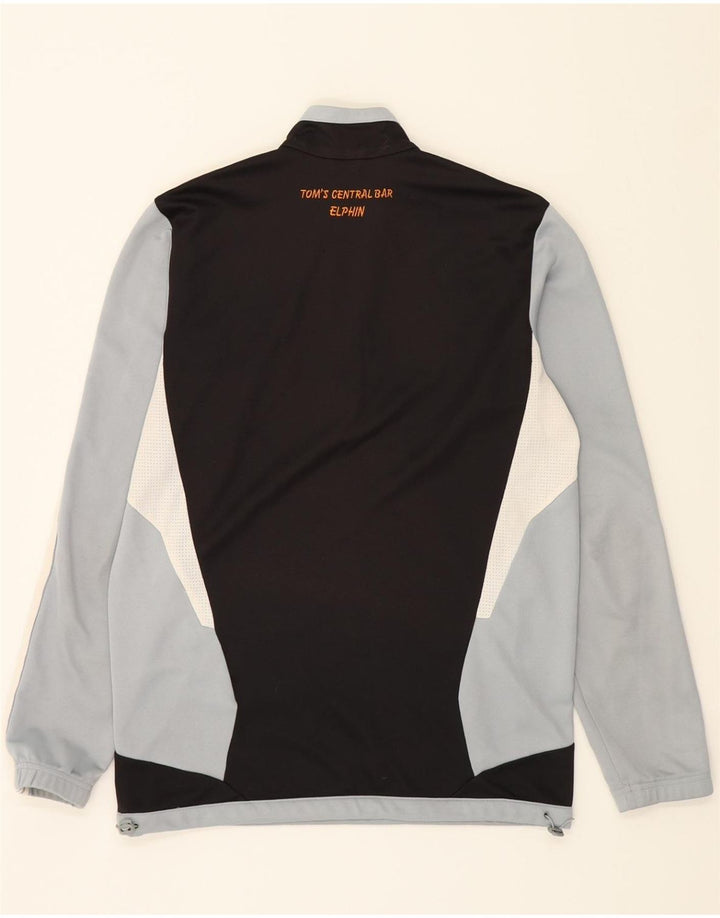 ADIDAS Mens Climacool Pullover Tracksuit Top UK 38/40 Medium Black Vintage Adidas and Second-Hand Adidas from Messina Hembry 