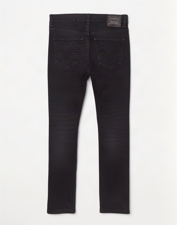 Levi's Herren 511 Skinny Jeans W33 L32 Schwarze Baumwolle