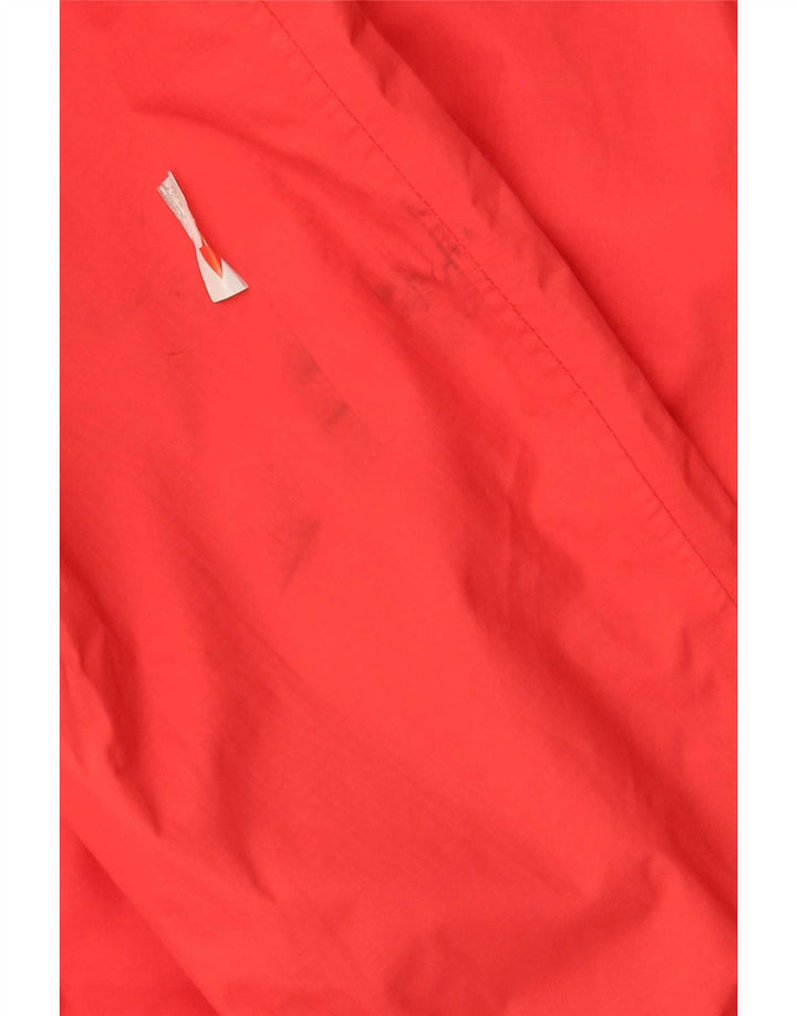 The North Face Damen Hyvent Hooded Oversized Regenjacke UK 10 Small Rot