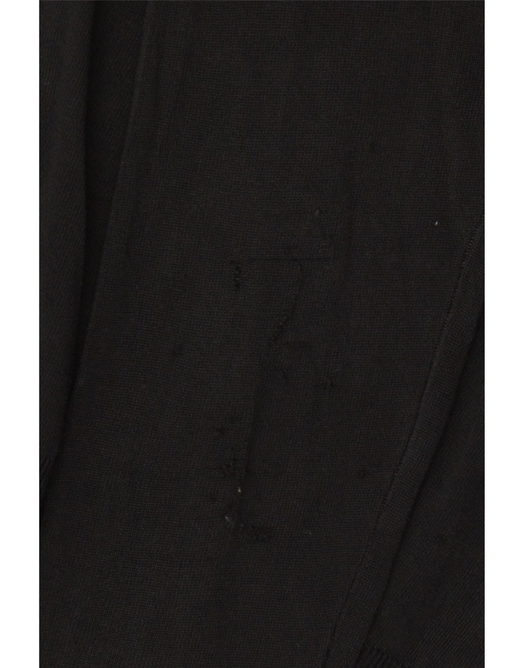 Zara Damen Basic Crop Cardigan Top UK 14 Große schwarze Viskose