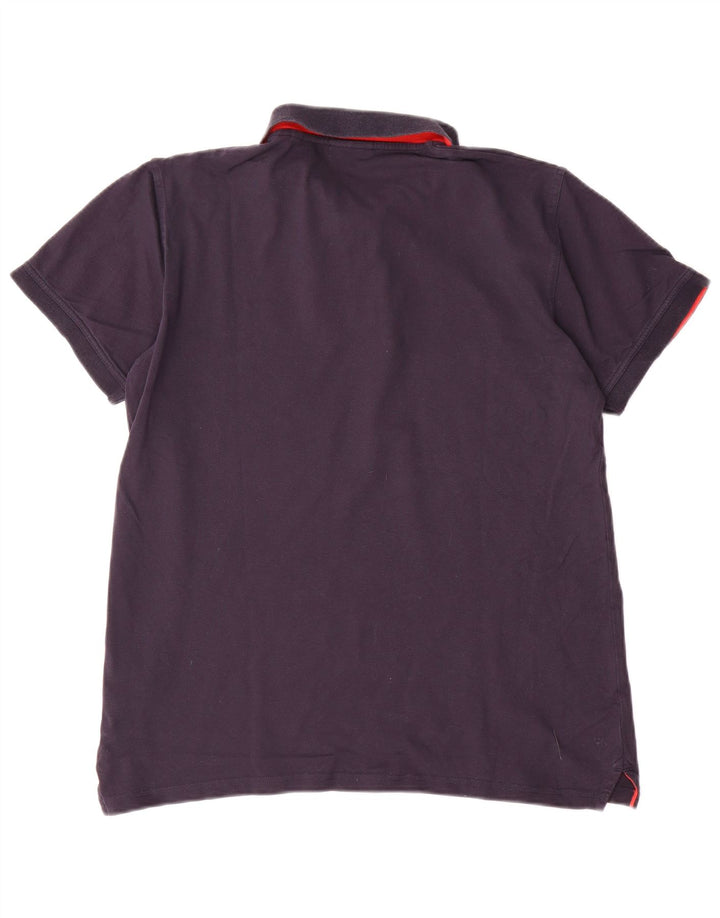 Gant Herren-Poloshirt, groß, marineblau, Baumwolle