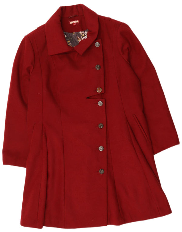 Joe Browns Damen Übergroßer Mantel UK 22 3XL Rot Polyester