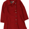 Joe Browns Damen Übergroßer Mantel UK 22 3XL Rot Polyester
