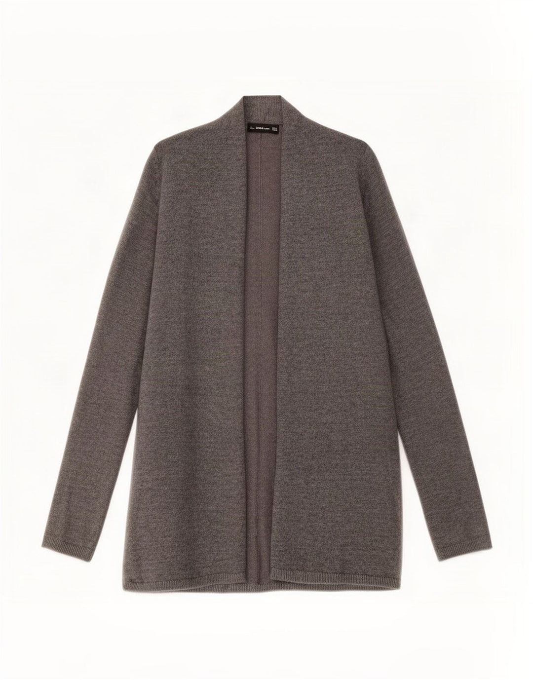 Offener Strickjackenpullover für Damen von Zara, Gr. 10, klein, Grau