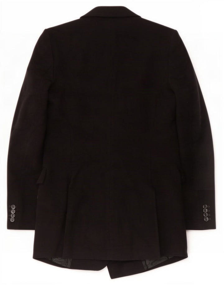 Zweireihiger Blazer für Damen von Zara, Gr. 12, Mittelschwarz