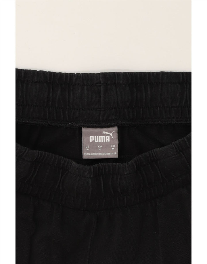 PUMA Mens Sport Shorts Medium Black Vintage Puma and Second-Hand Puma from Messina Hembry 