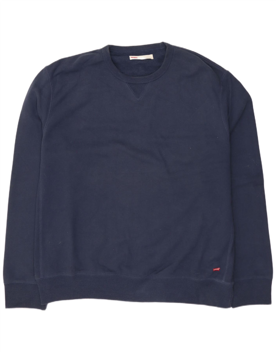 LEVI'S Herren-Sweatshirt mit Standard-Passform, 2XL, marineblau, Baumwolle