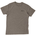 Patagonia Herren-T-Shirt mit normaler Passform, mittelgrau gesprenkelter Baumwolle