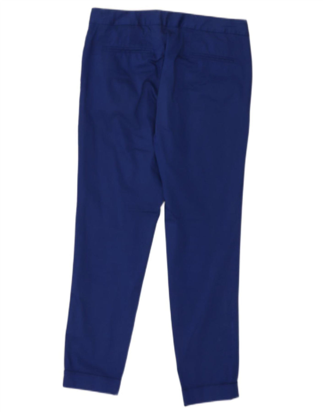 MASSIMO DUTTI Womens Slim Chino Trousers EU 40 Medium W30 L29 Blue
