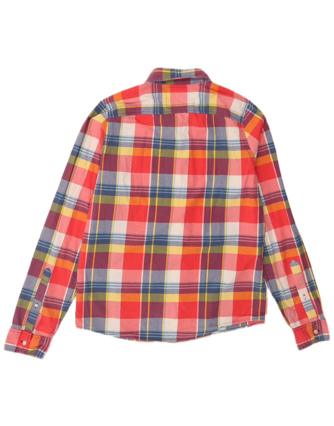 Hollister Herrenhemd XL, mehrfarbig, kariert, Baumwolle