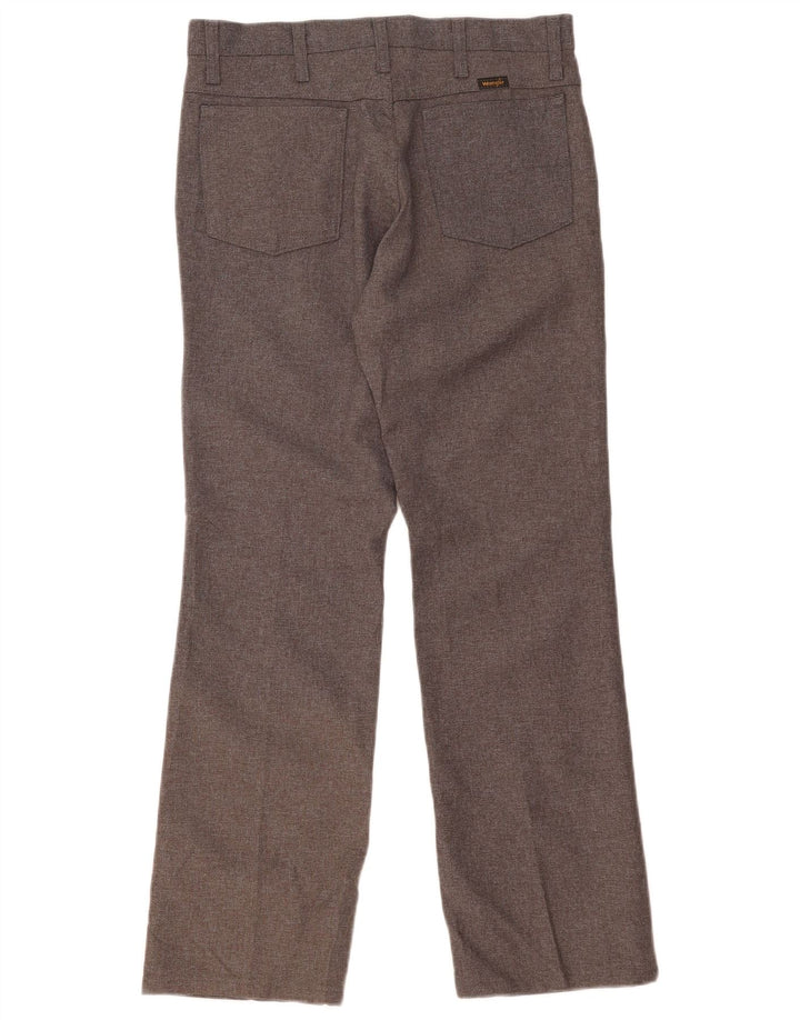WRANGLER Gerade Damen-Freizeithose W33 L30 Graues Polyester