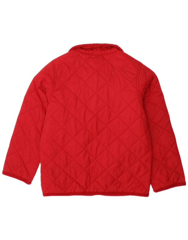 Benetton Steppjacke für Mädchen, 4–5 Jahre, XS, Rot, Polyamid