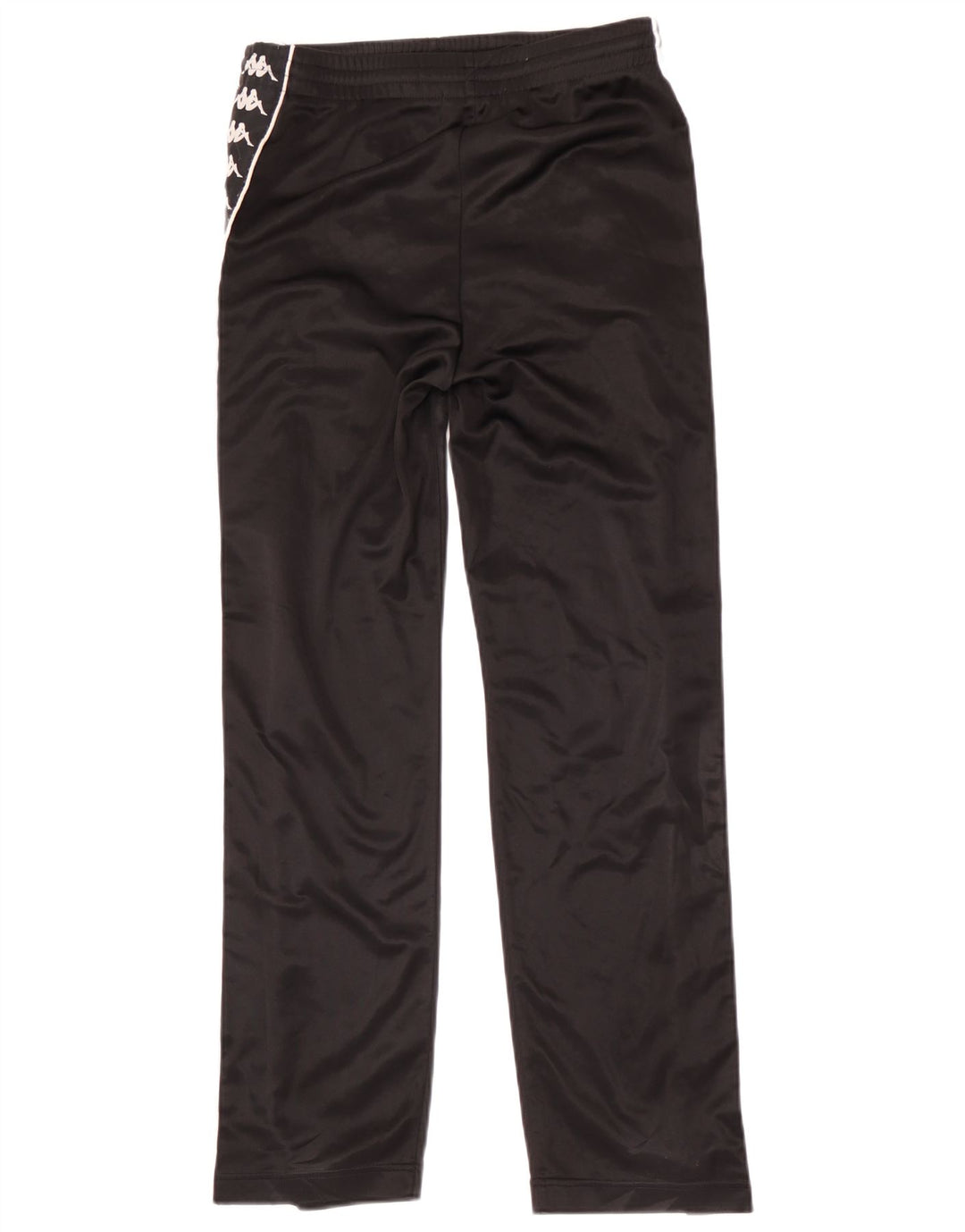 Kappa Herren-Trainingshose mit Grafik, Größe S, Schwarz, Polyester