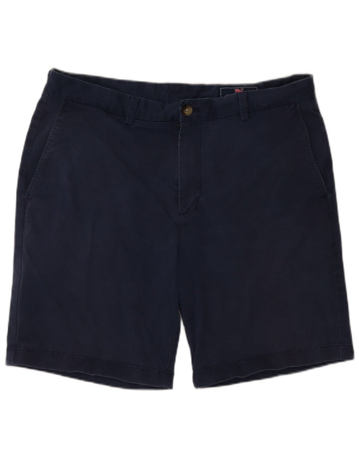Vineyard Vines Herren Chinoshorts W36 Large Marineblau