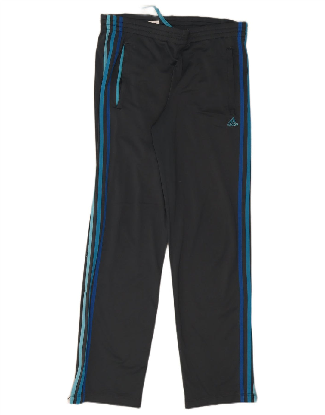 Adidas Herren Trainingshose UK 36/38 Small Grau Polyester