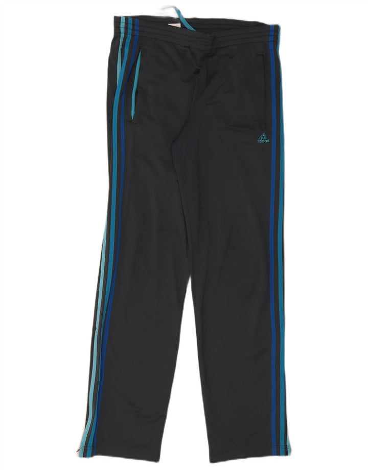 Adidas Herren Trainingshose UK 36/38 Small Grau Polyester