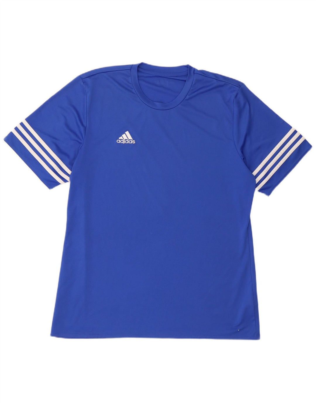 Adidas Herren T-Shirt Top 2XL Blau Polyester