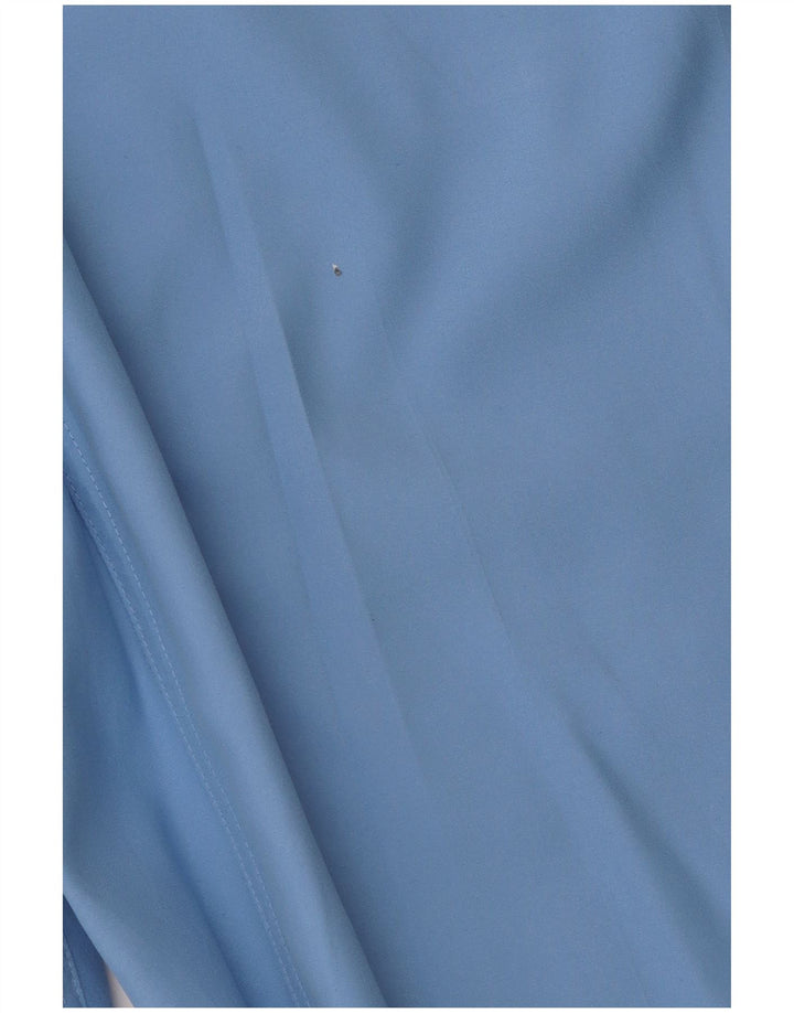 Izod Damen Caprihose US 12 Large W34 L21 Blau Polyester