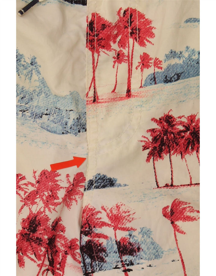 MAUI AND SONS Mens Swimming Shorts Medium  Beige Tie Dye Vintage Maui and Sons and Second-Hand Maui and Sons from Messina Hembry 