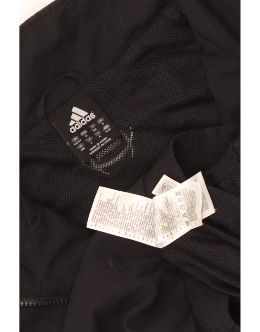 Adidas Herren-Trainingsanzug mit grafischem Oberteil, Größe 40/42, Mittelschwarz, Farbblock