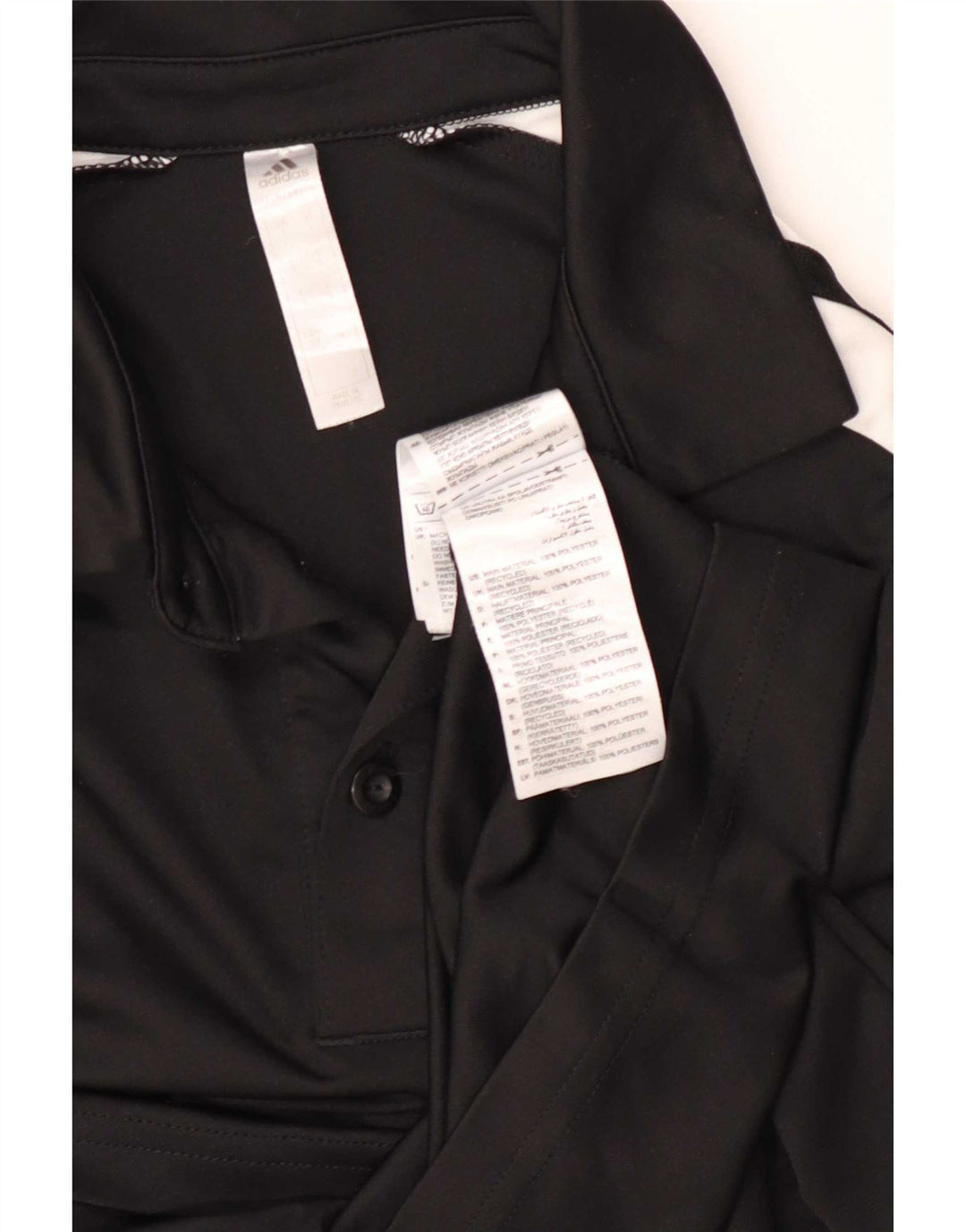 Adidas Herren Aeroready Poloshirt Small Schwarz Colourblock Polyester