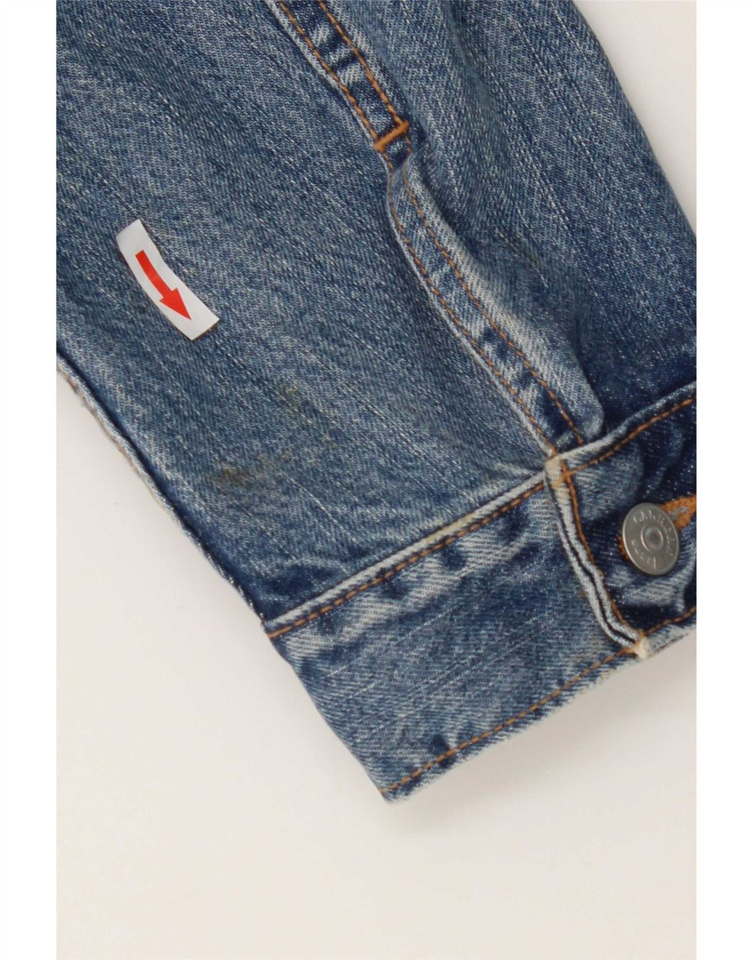 Carrera Damen Jeansjacke UK 20 2XL Blaue Baumwolle