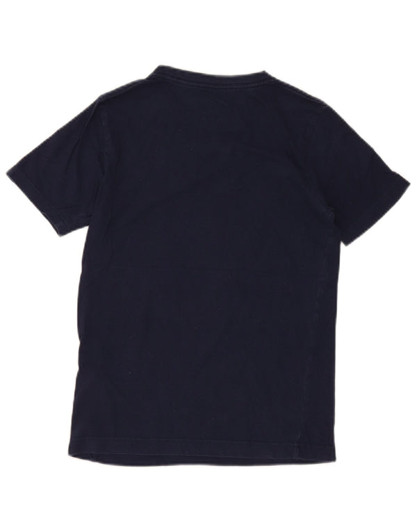 Jordan T-Shirt mit Grafik für Jungen, 10–11 Jahre, marineblaue Baumwolle