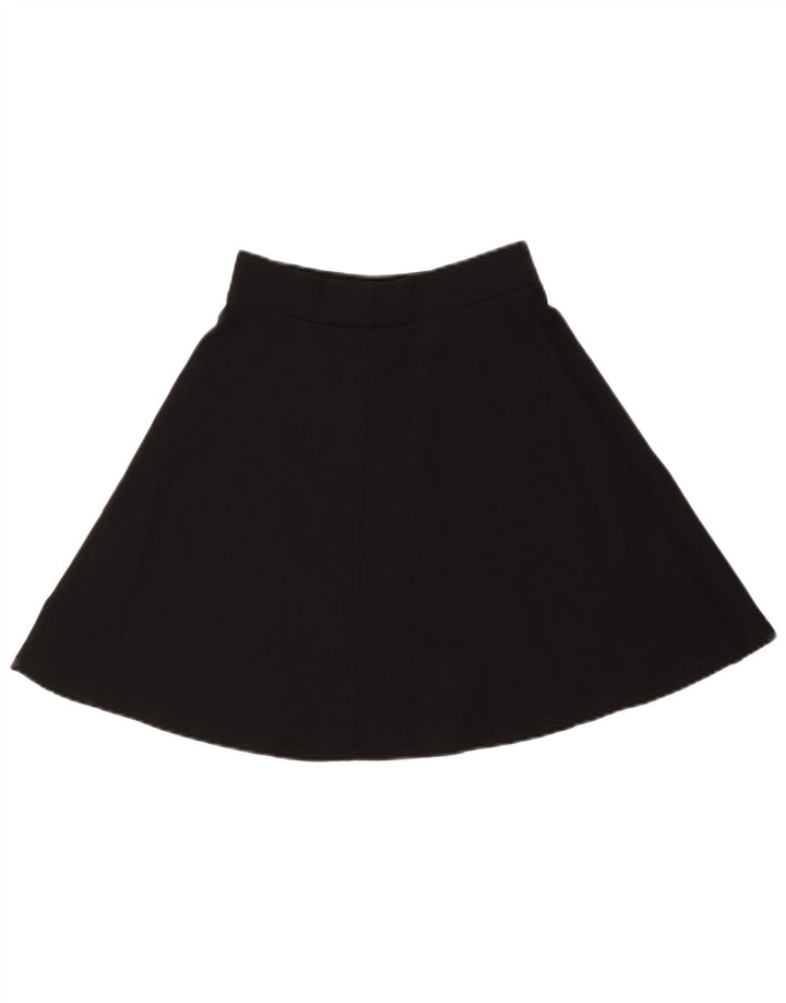 Lipsy A-Linien-Rock für Damen, UK 8, Größe S, W26, Schwarz, Polyester