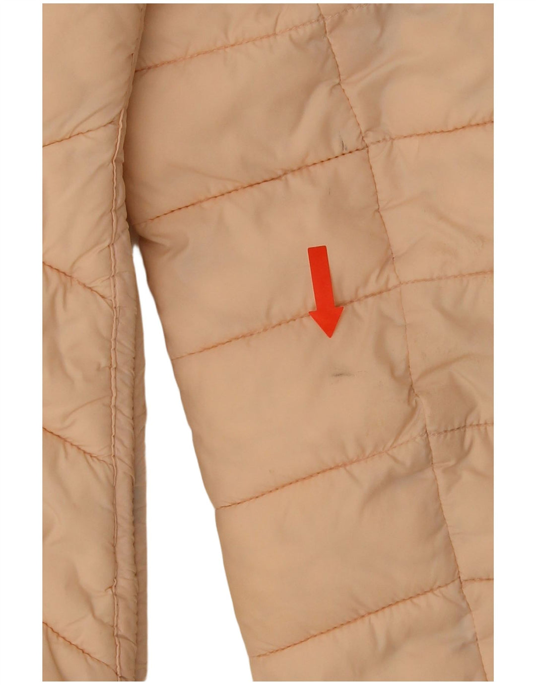 Superdry Wattierte Jacke mit Kapuze für Damen, UK 10, Small, Rosa, Nylon