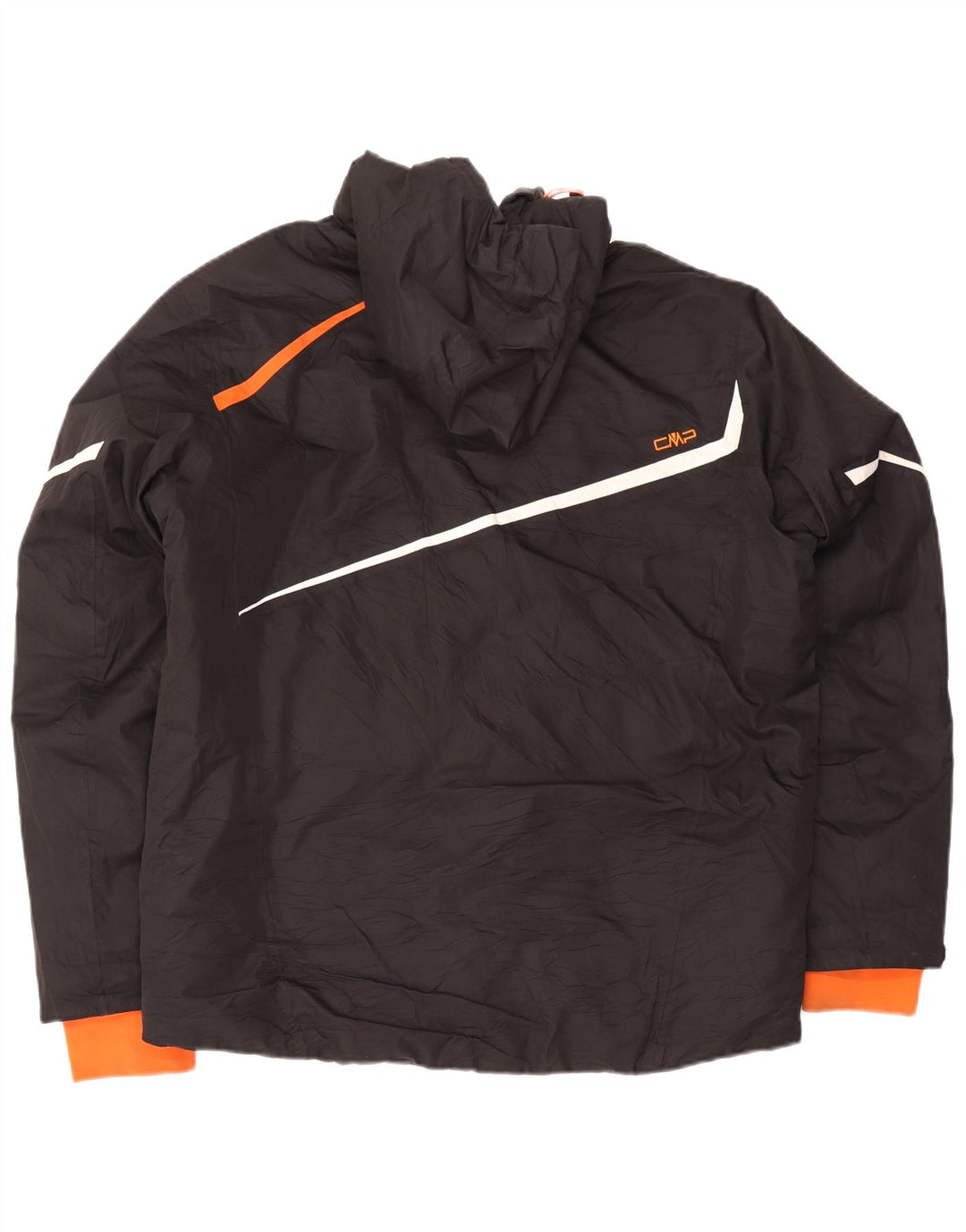 CMP Herren Skijacke mit Kapuze IT 54 2XL Schwarz Colourblock Polyester Sports