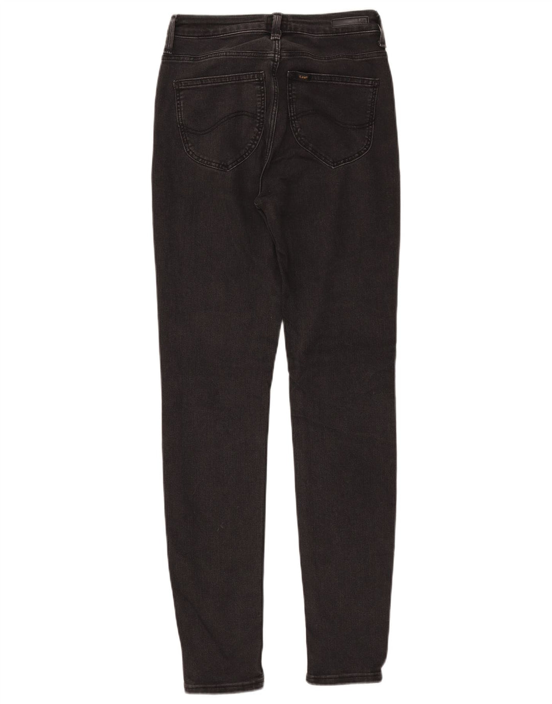 LEE Damen Scarlett High Skinny Jeans W28 L33 Schwarze Baumwolle